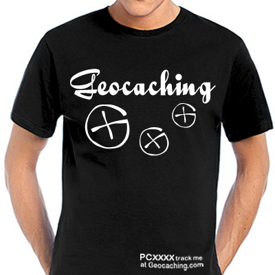 Geocaching T-Shirt trackbar