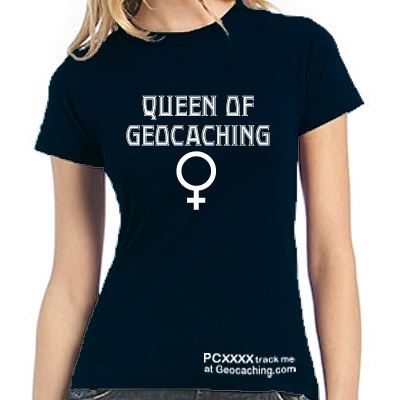 Queen of Geocaching - Geocaching T-Shirt